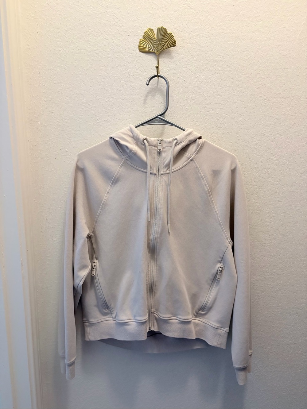Old Navy Active Dynamic Fleece Jacket Cream Women’s Size S